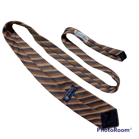 Austin Reed Tie Striped Pure Wool - Picture 3 of 5